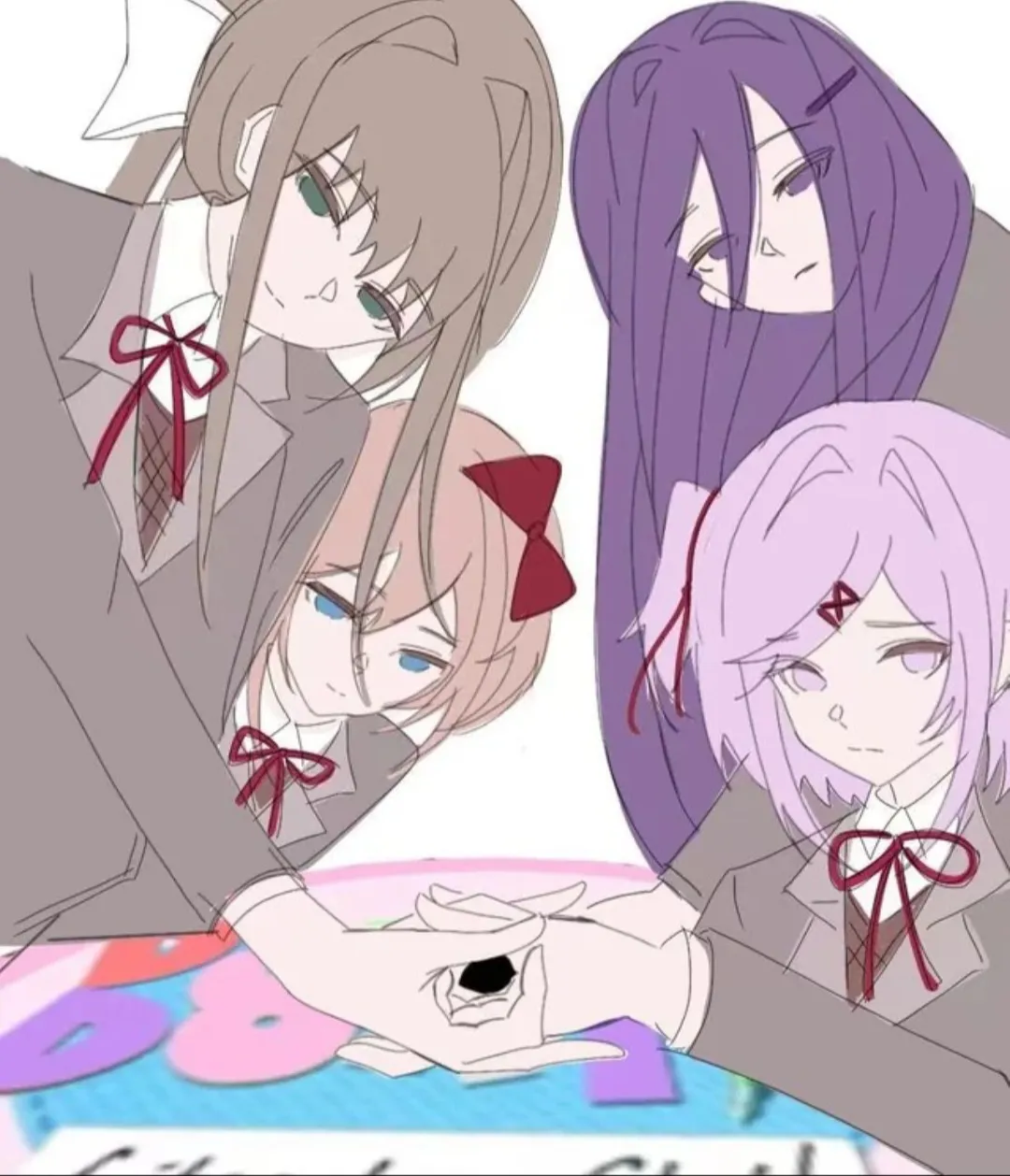 Who here needs a Doki-job? (Artist:Qngjian1314)