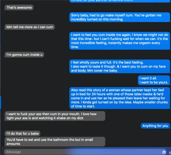 Wife Shared Old Texts With Me