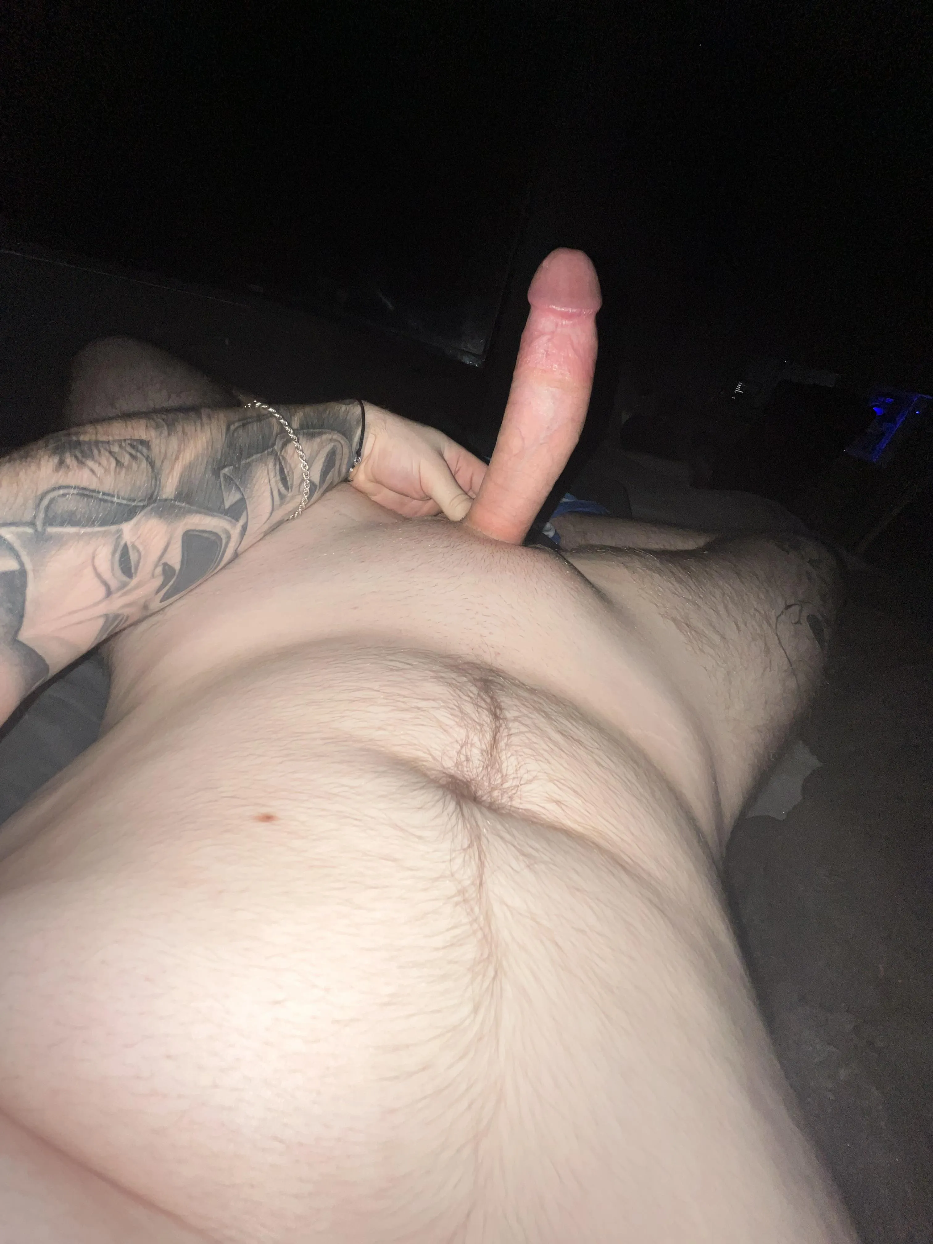 18(Straight) Lick the precum off my pink tip