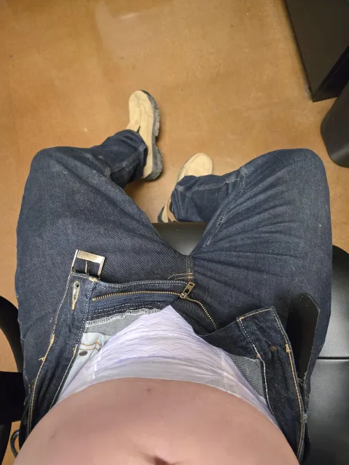 diapers at work are so naughty