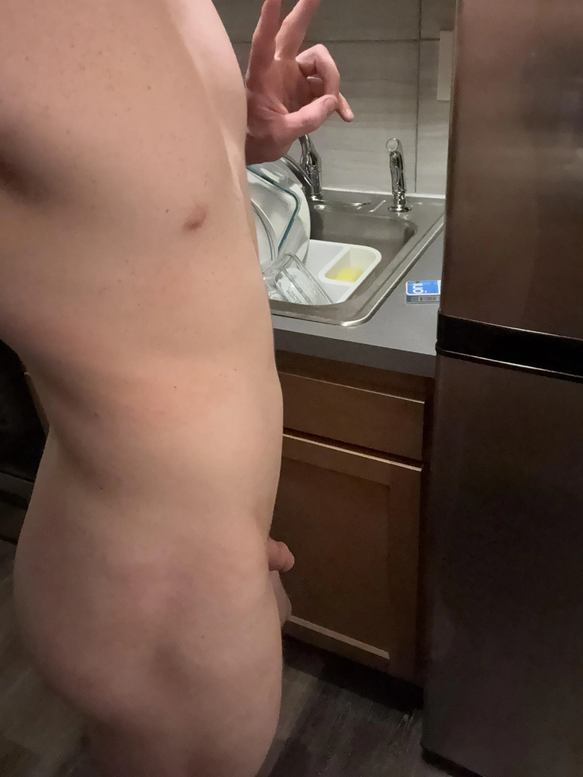 Doing the dishes for you :3 (Should i lock up my 🍤?)