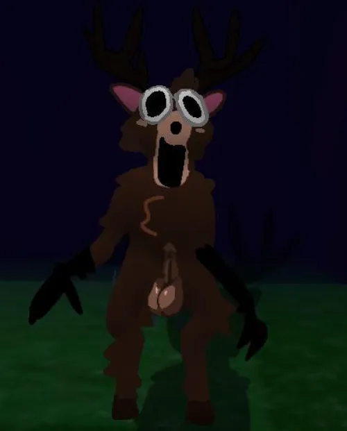 I have no idea what this is. All I know is the deer Please tell me if I did anything wrong. This is my first time drawing thing like this >_<