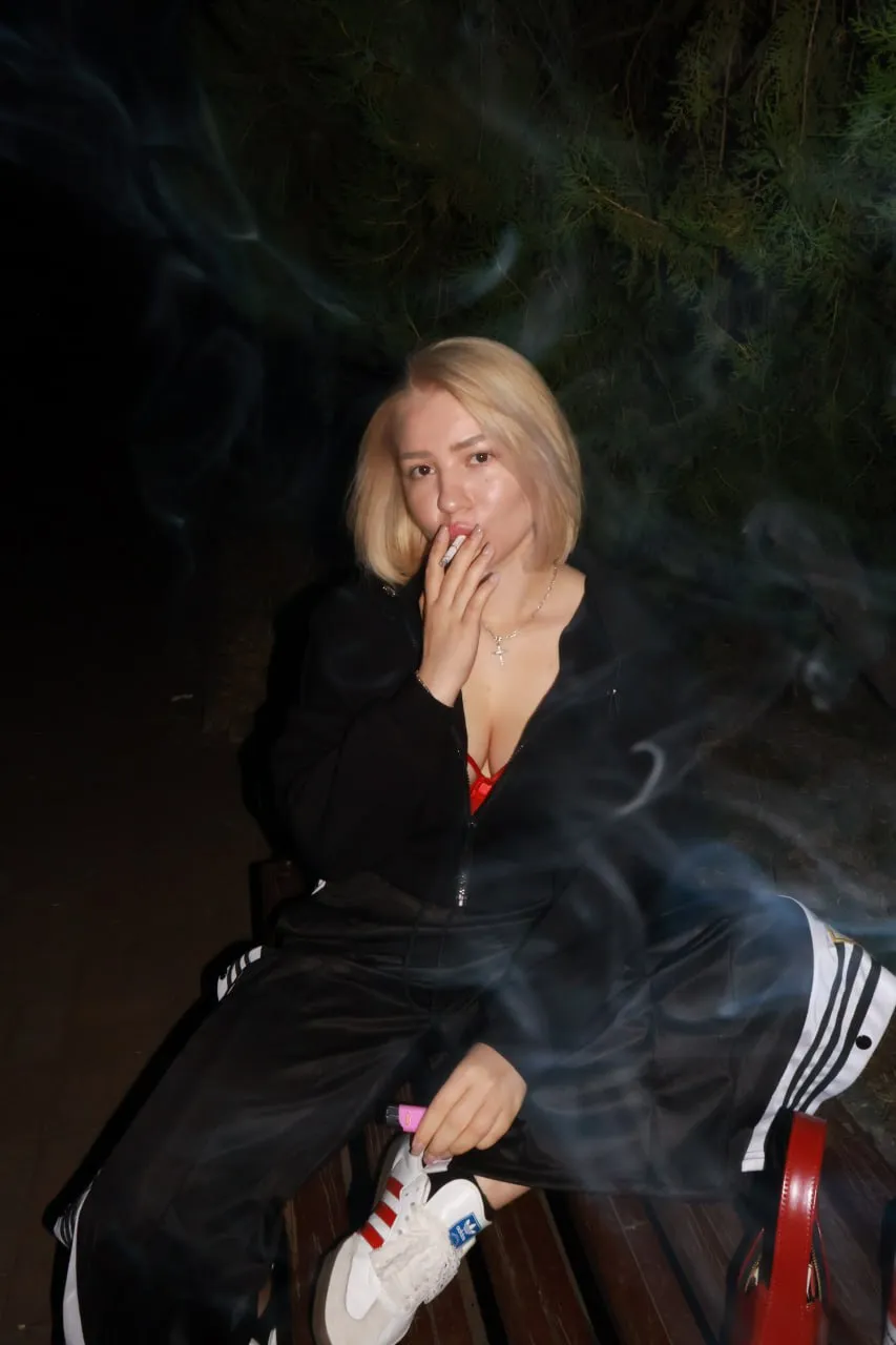 I smoke before going to sleep every night