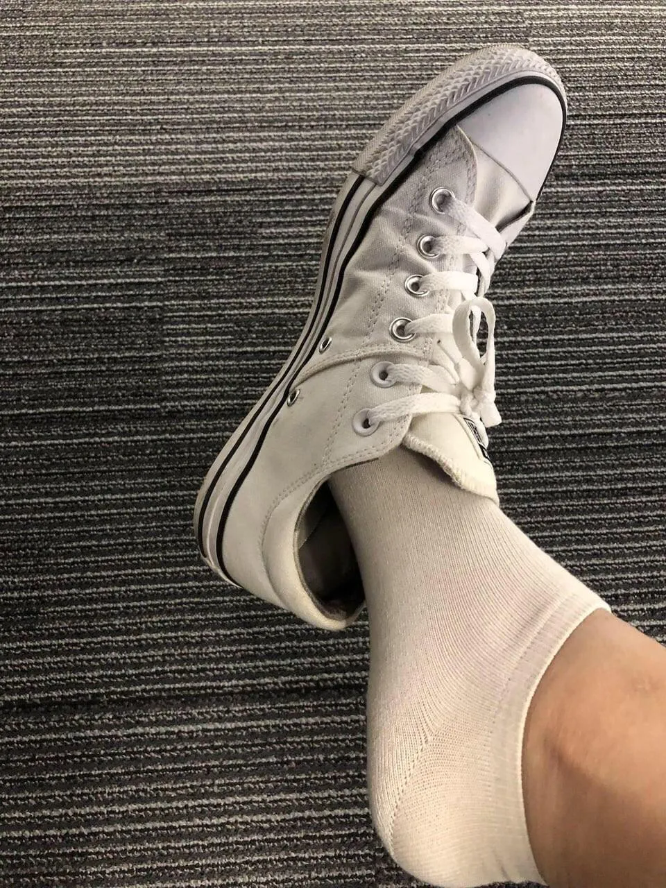 Letting my MILF feet breathe a little bit
