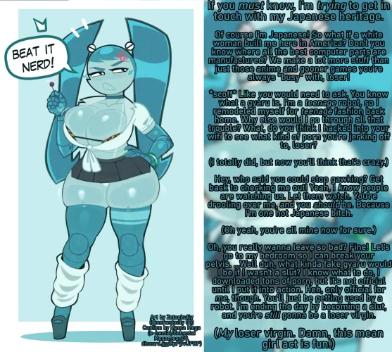 Mean Bot Jenny [f4a] [My Life as a Teenage Robot] [gyaru] [tsundere]