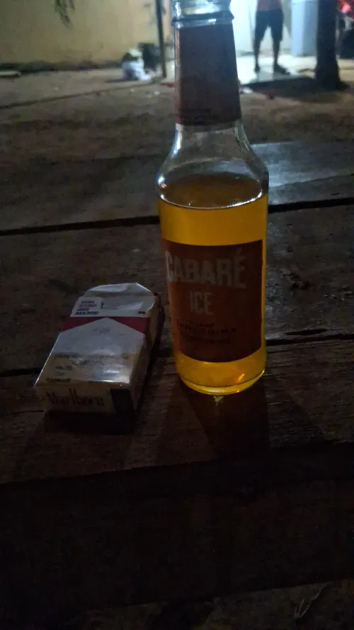 Night smoke sesh and drinking