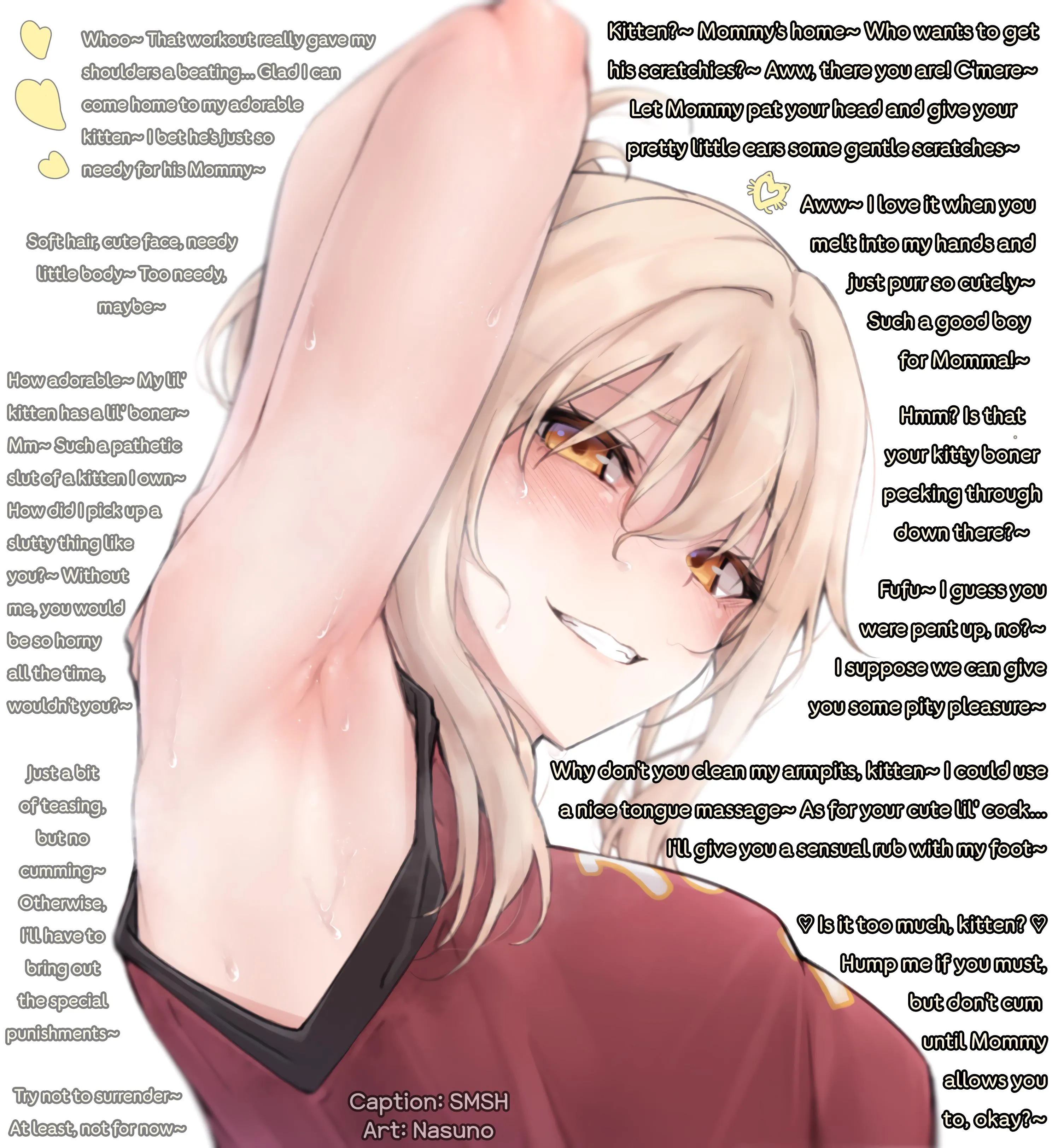 Shove me into your armpits please (nasuno)