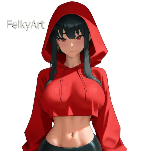 Yor Red Hood (FeikyArt)