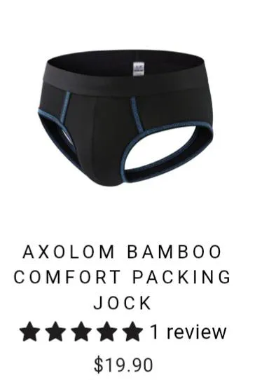 Anyone have reviews for the axolom comfort jockstrap? (Image below)