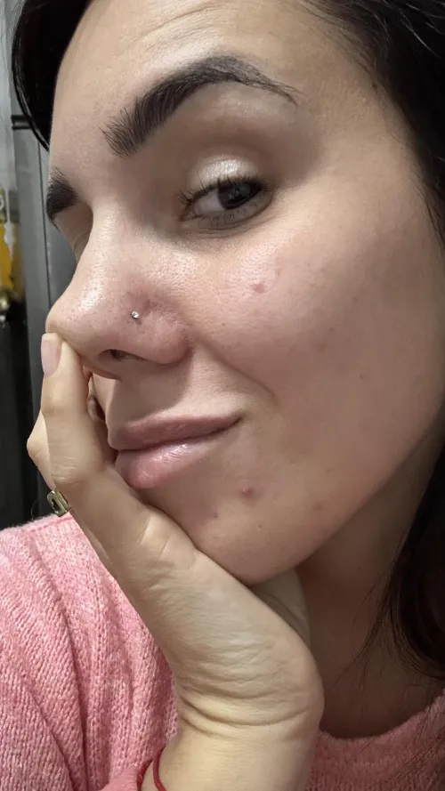 Do you want to kiss my nose?