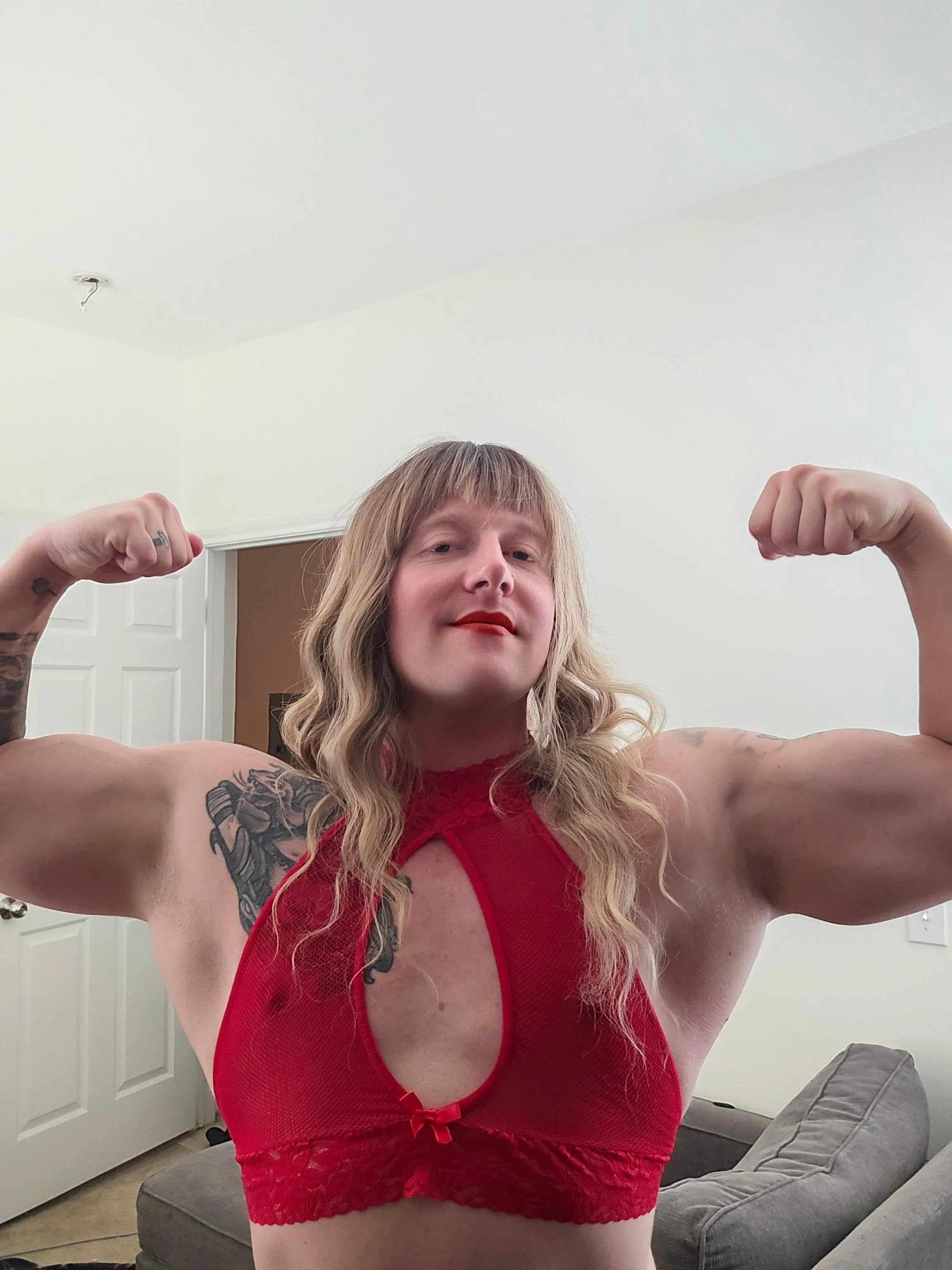 does anyone want me to wrestle them into submission?