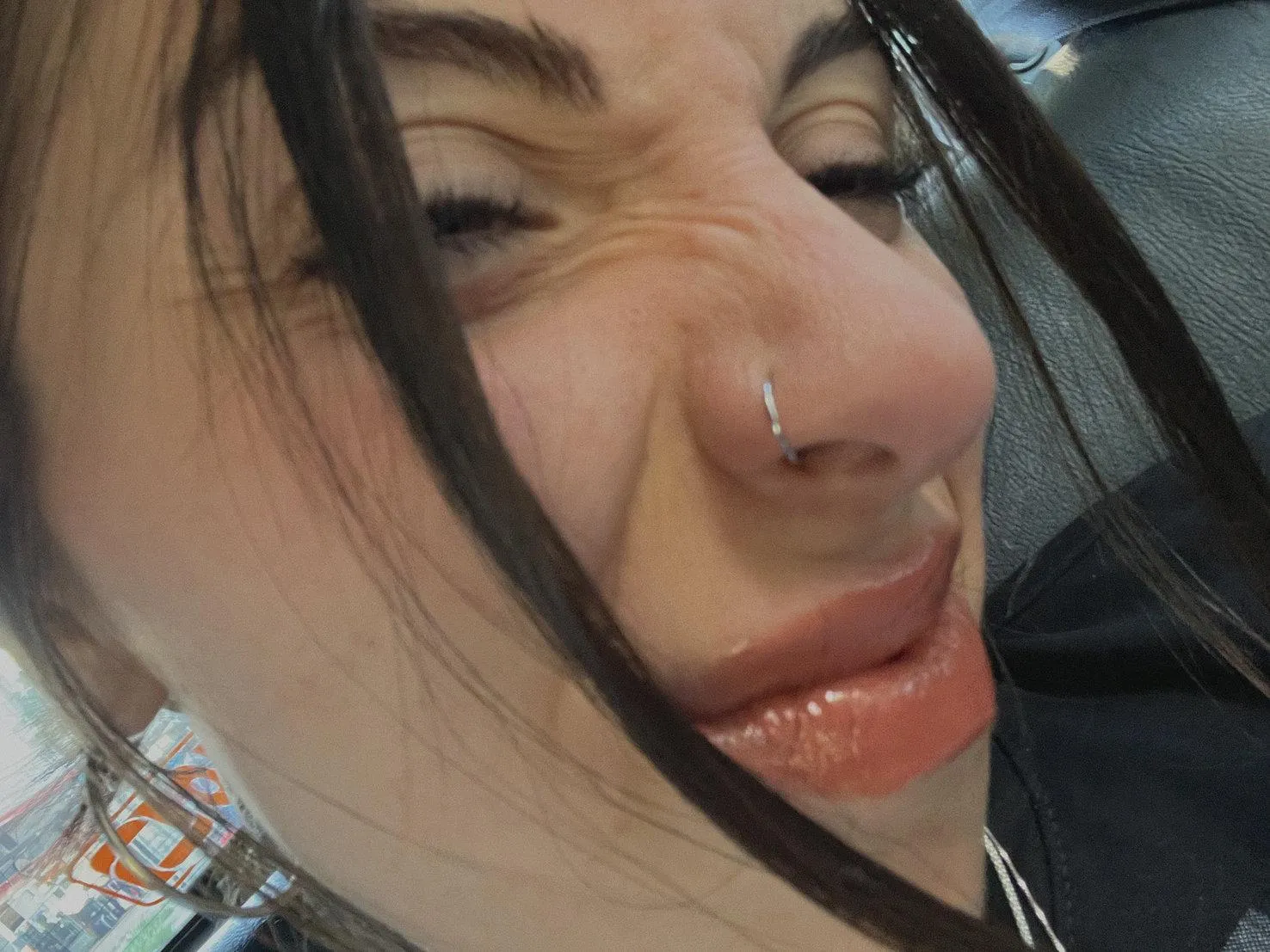 He likes big noses? Baby, I made for you