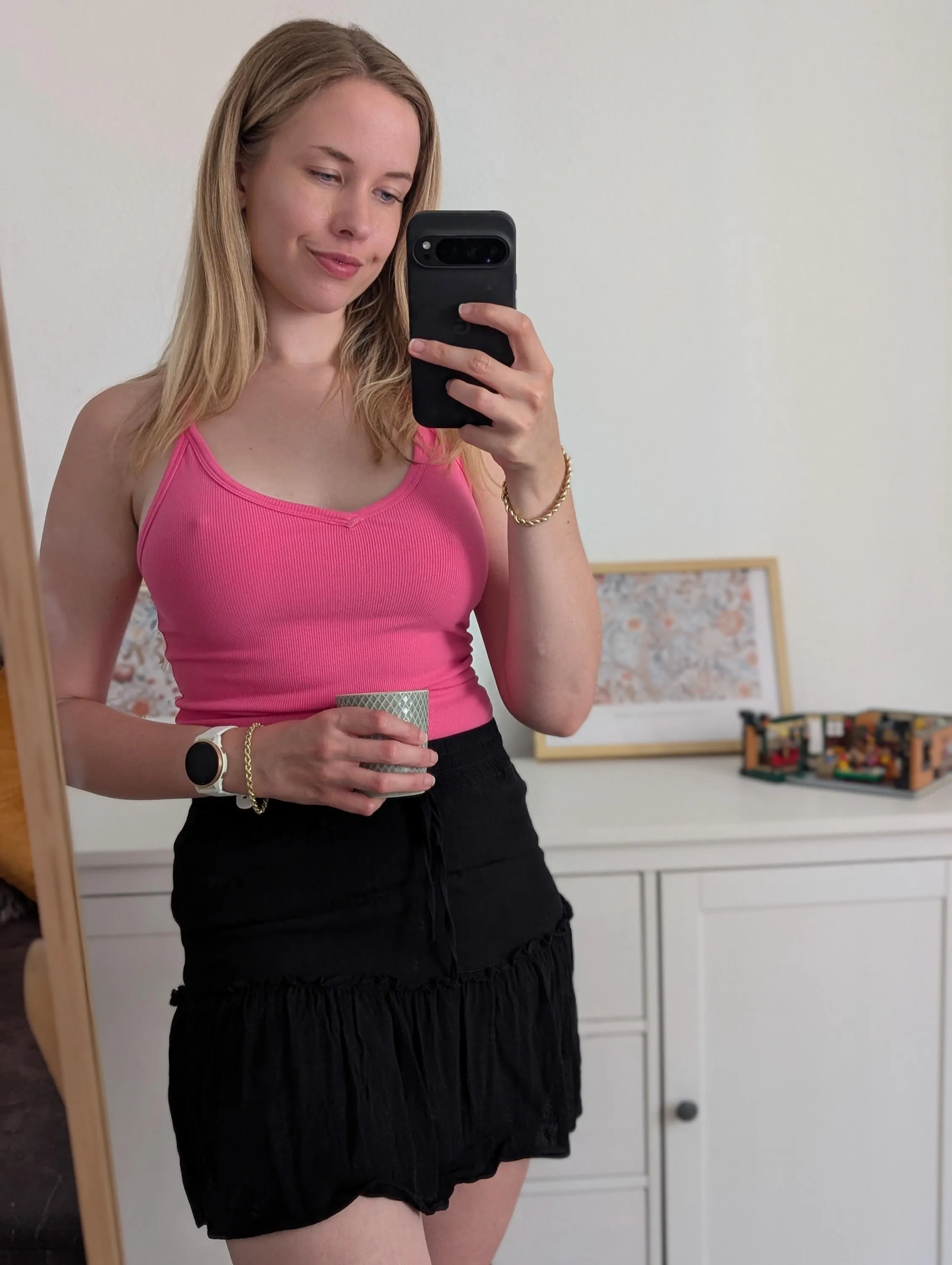 Just checking how stiff my nipples are for Reddit