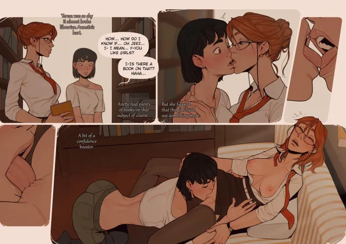 Learning about Yuri in the library be like