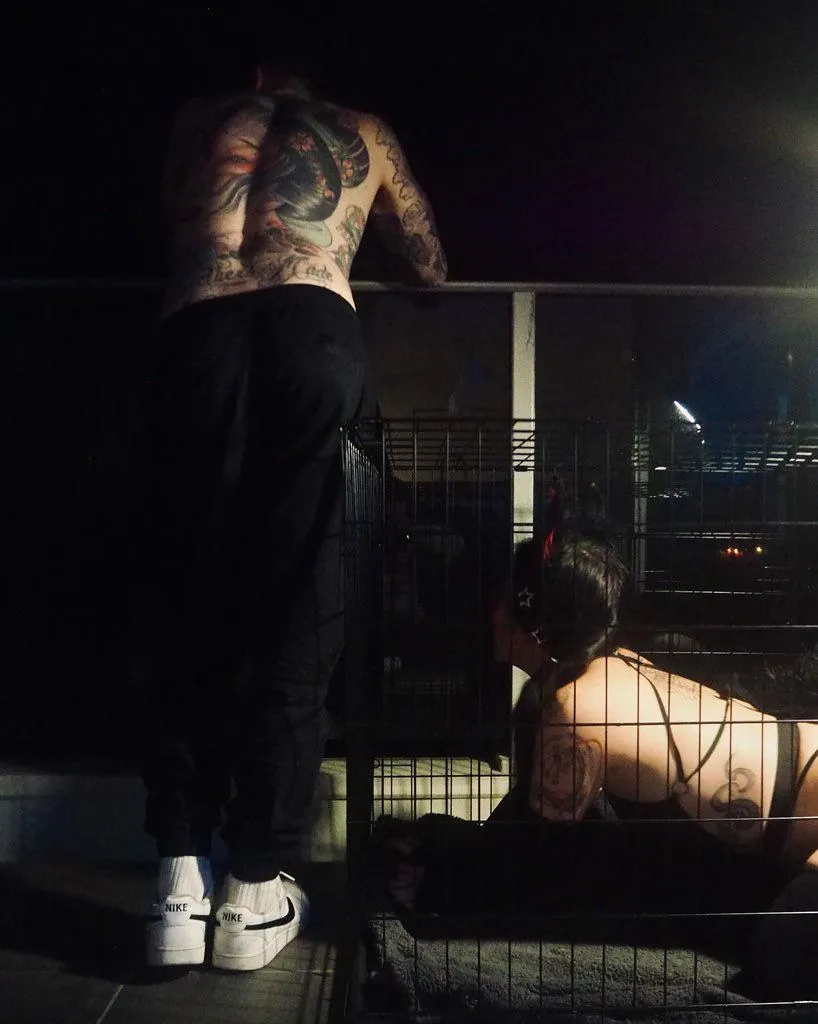 Little cute Asian in her cage :)