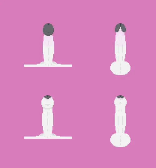 Nsfw practice (using my sona's cock as reference)