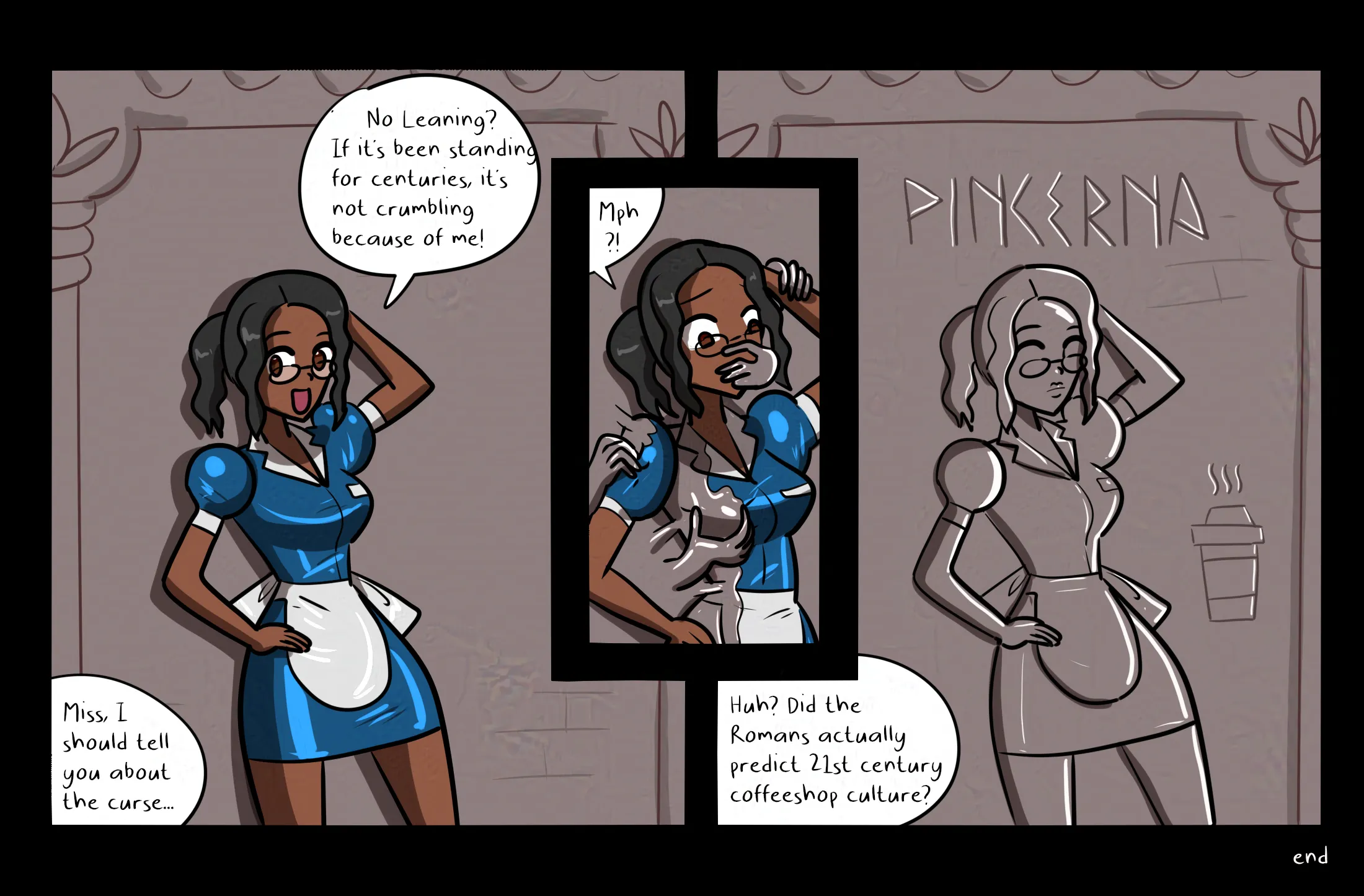 [Petrification] Last Waitress of the Empire by Parangsakti