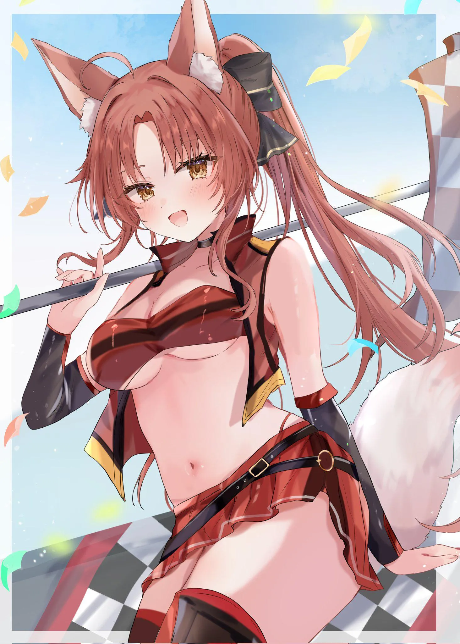 Race Queen Naka (maruro) [Azur Lane]