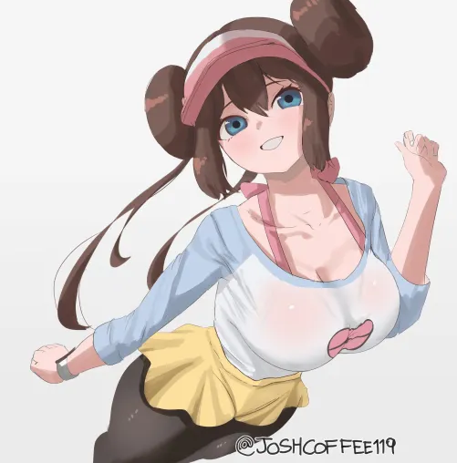 Rosa smiling (By me)