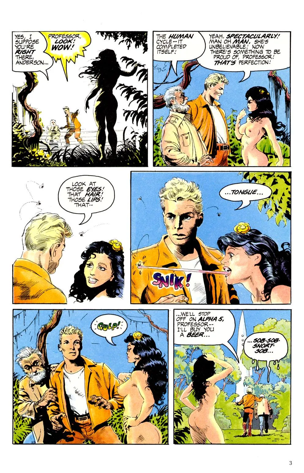 That tongue is not a flaw [Alien Worlds #6]