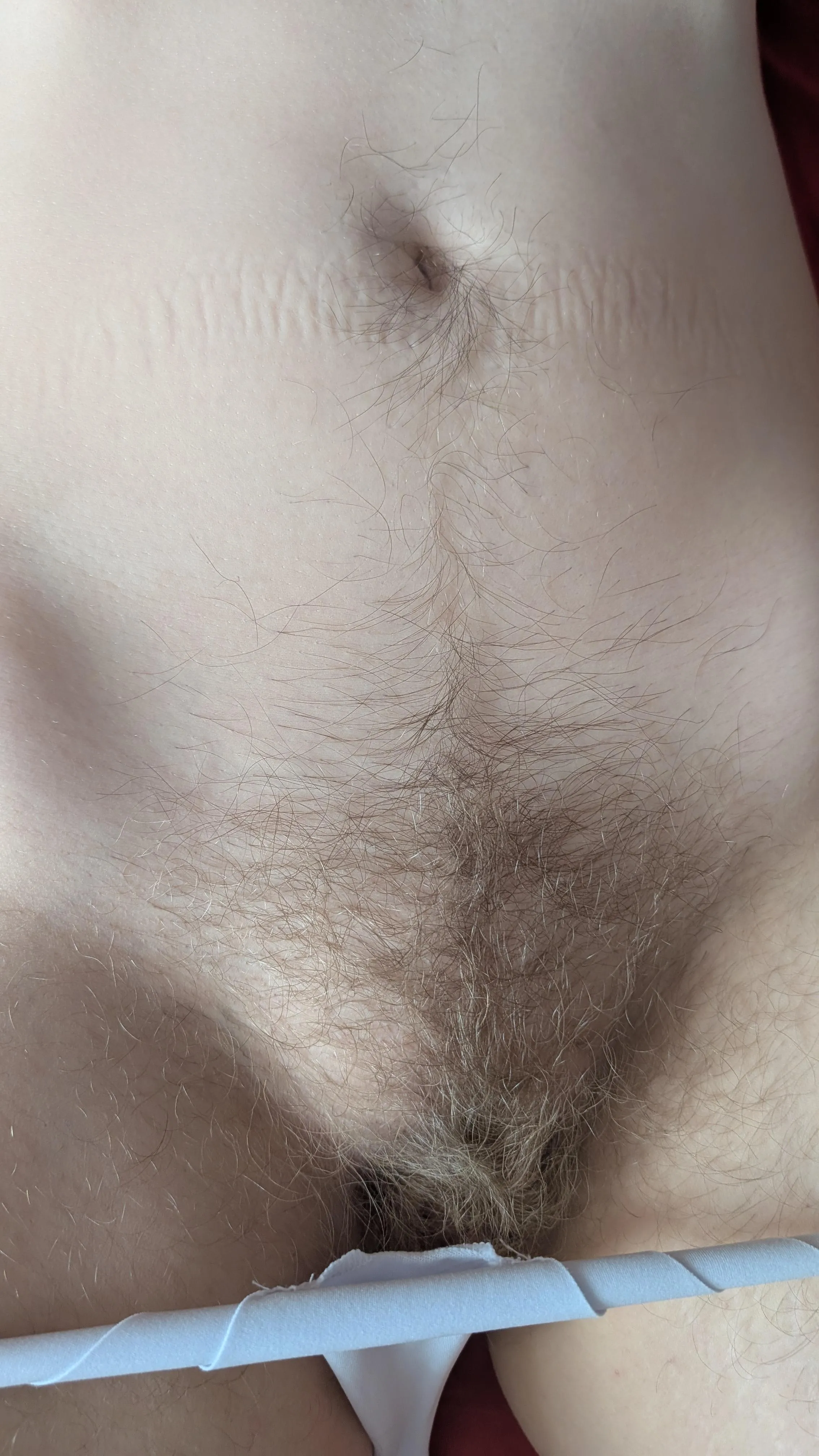 Trace it with your fingers