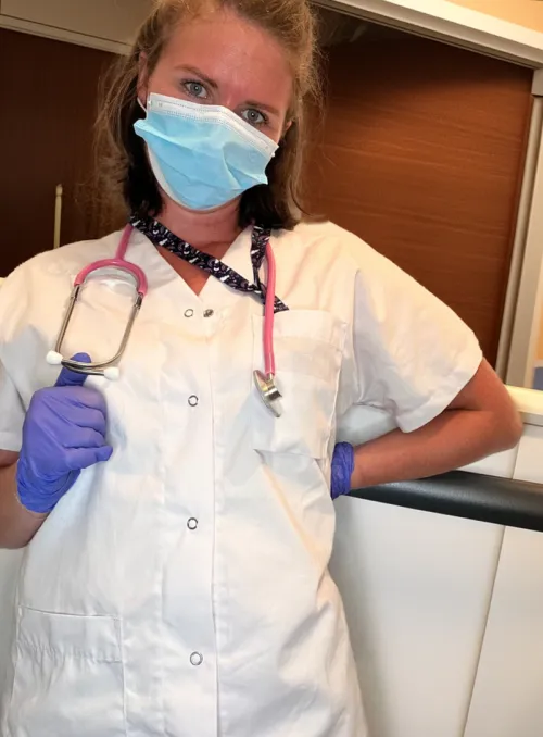 Want me to be your nurse… or your naked patient?