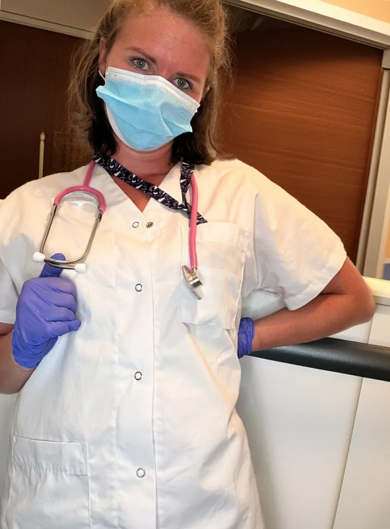 Want me to be your nurse… or your naked patient?