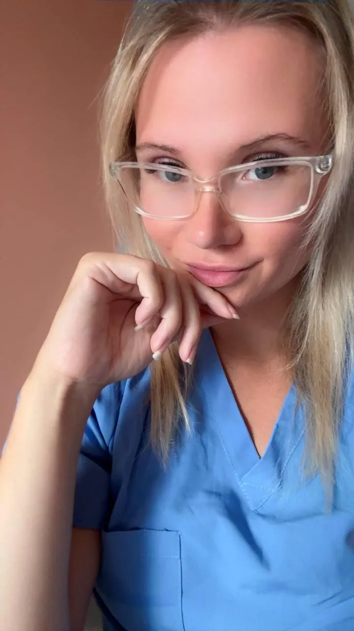 Who needs a doctor when you've got a nurse who knows exactly what you need? 🤤😉