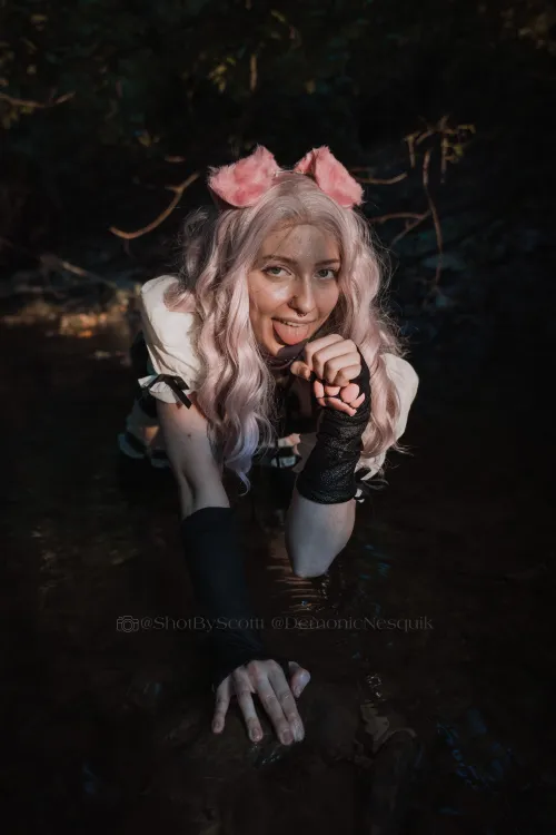 Would you give this happy puppygirl something else to lick?