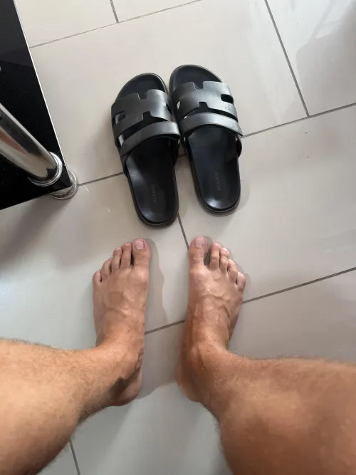 Would you worship my feet?