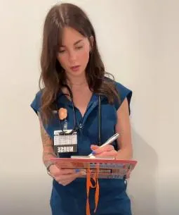 Your favorite nurse is here, ready to check your pulse