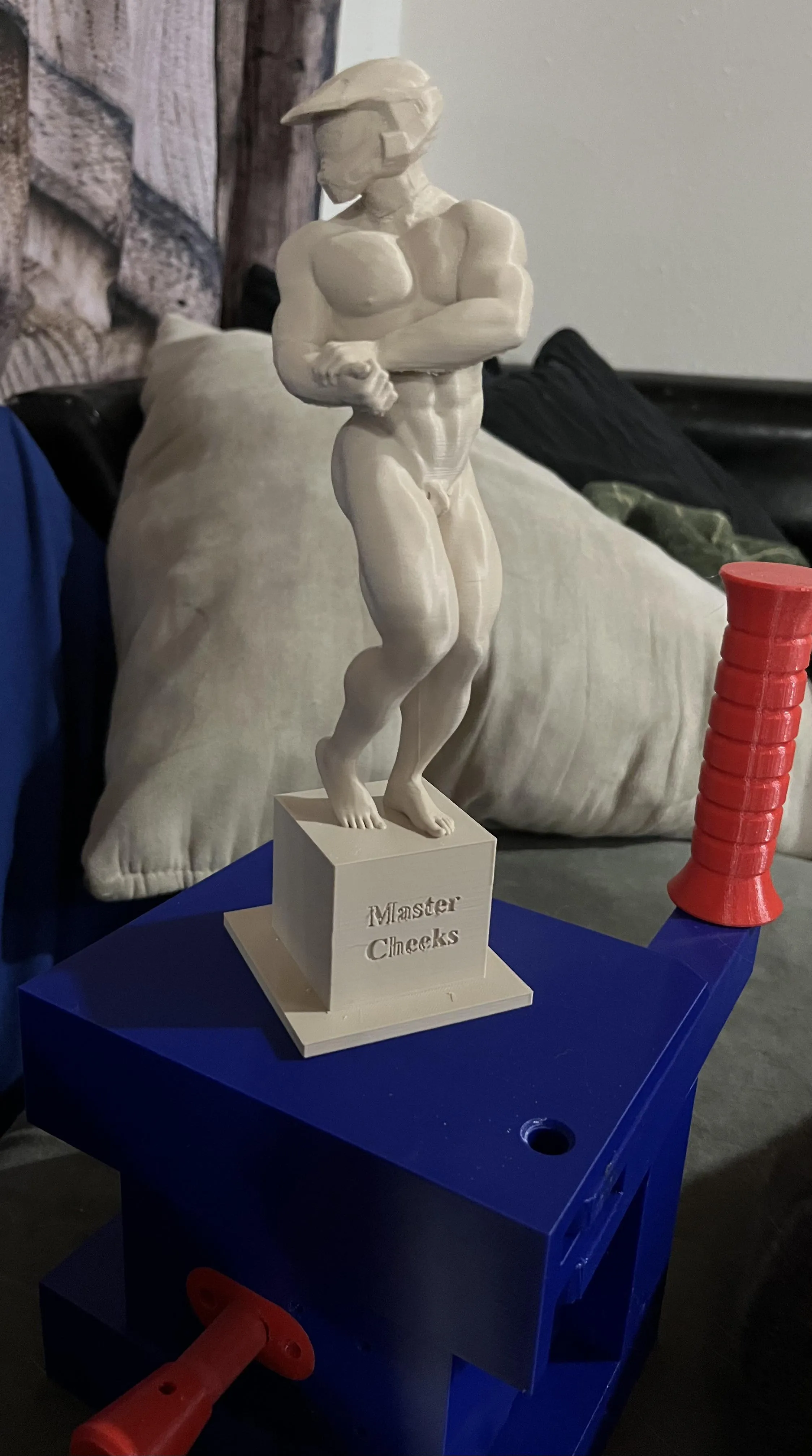 My rendition of Master Cheeks