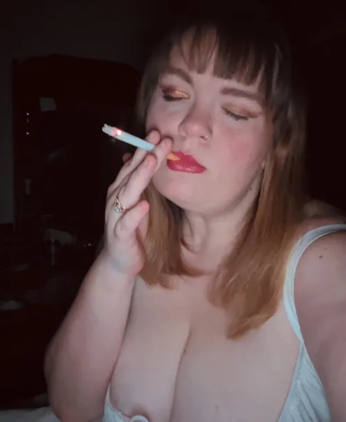 The Curious Smoking Couple