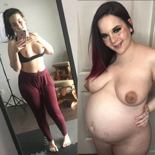 Before vs during pregnancy