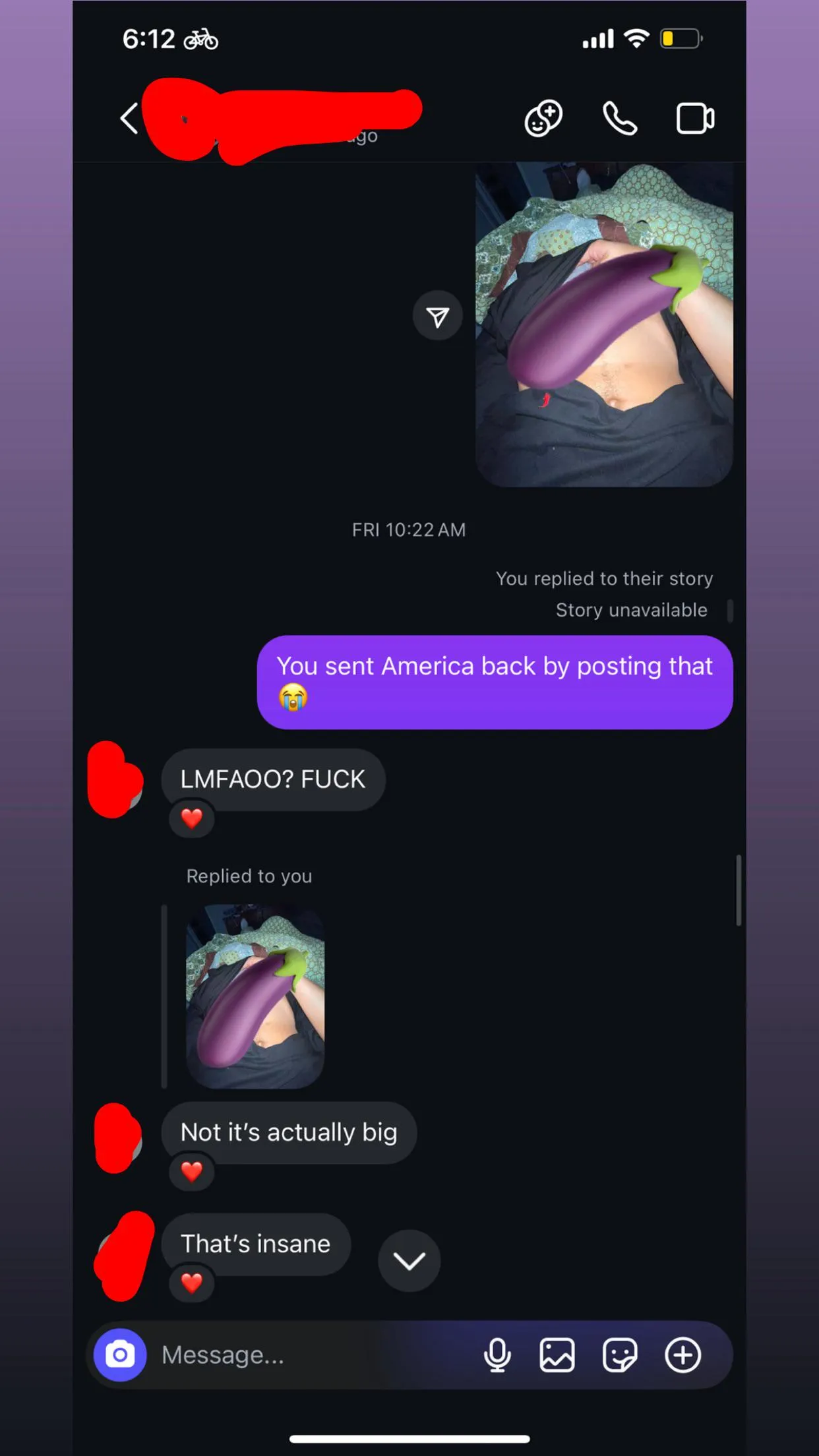 Bigger than what she thought