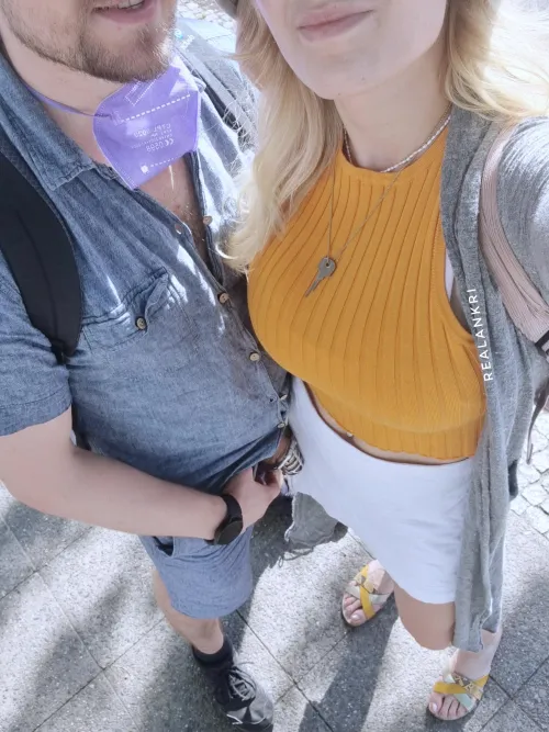 Chastity is one of the few kinks that can be played even when you're in public and nobody will notice.