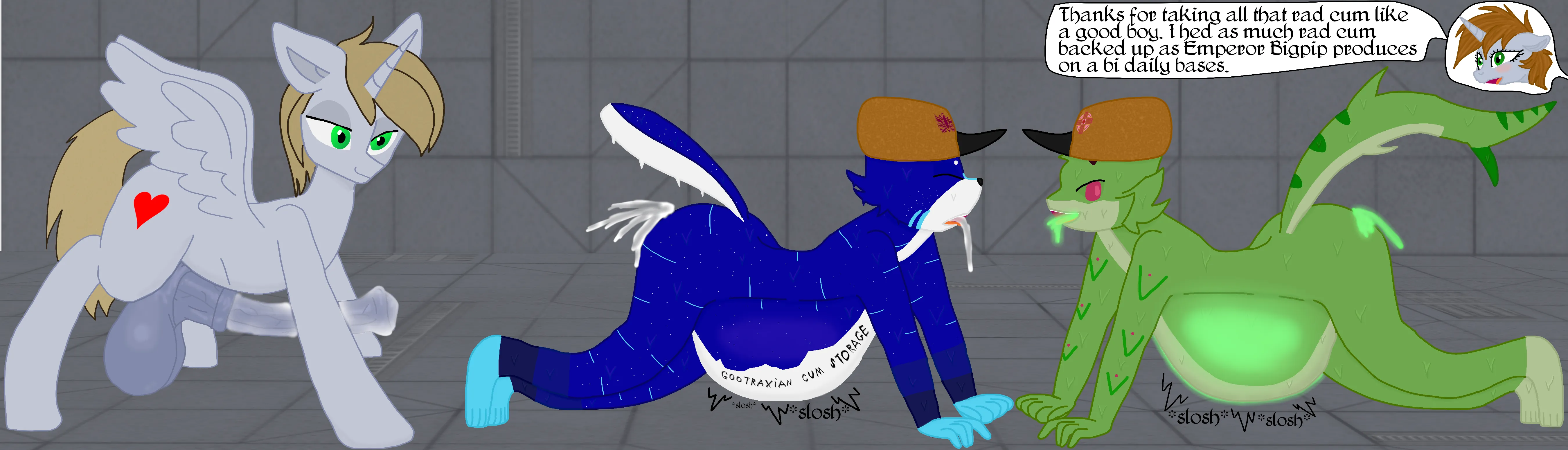 Double cumflation by two Pips (Oc)