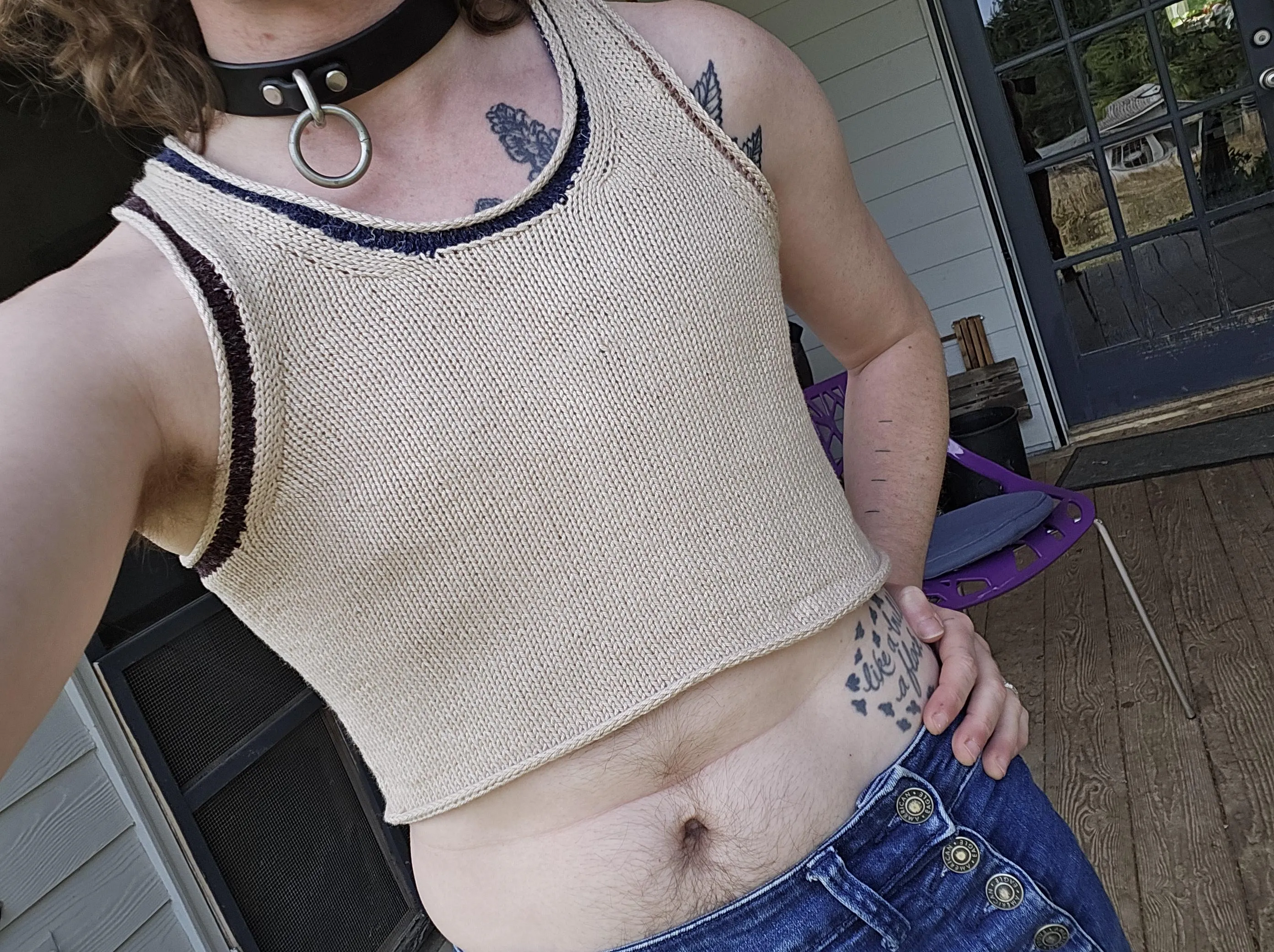 finished up this top I posted a week or so back!