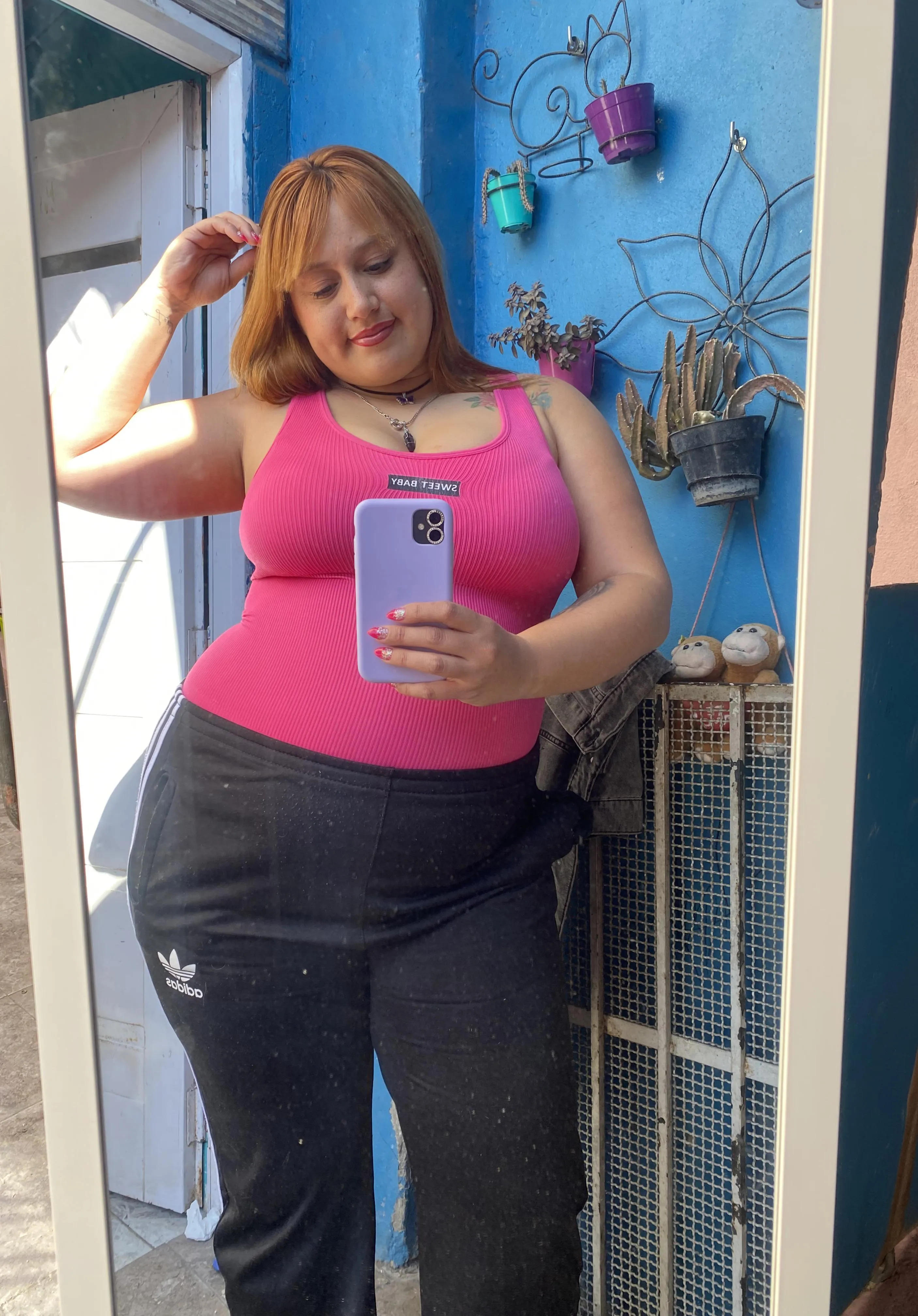 I think pink looks great on me