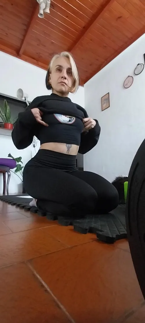 Let's play a game, tell me how long you can go without touching yourself while you just look at my pics.