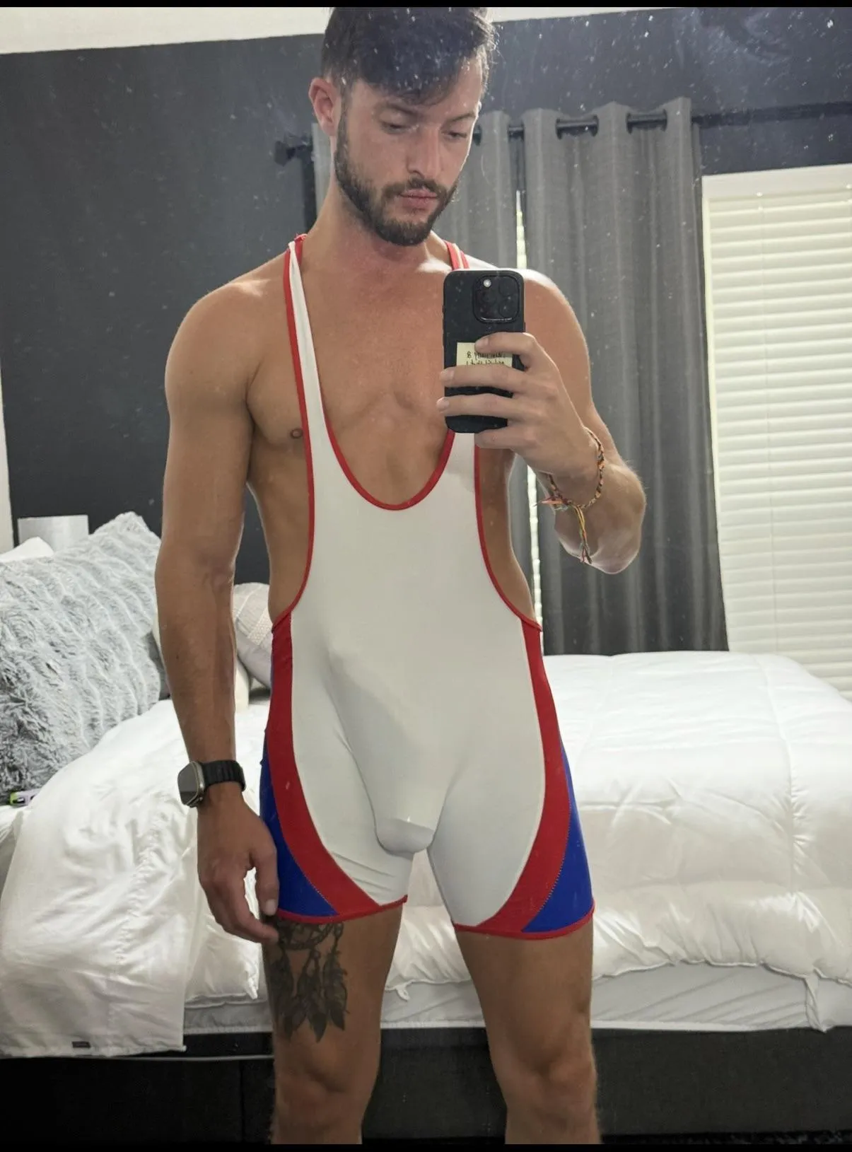 Let’s wrestle. Loser bottoms