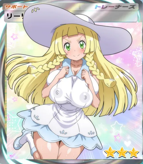 Lillie Pokemon card