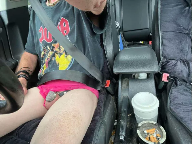 Sent to pick up wife’s girlfriend this way my wife wants her to know who I really am before she comes over to play