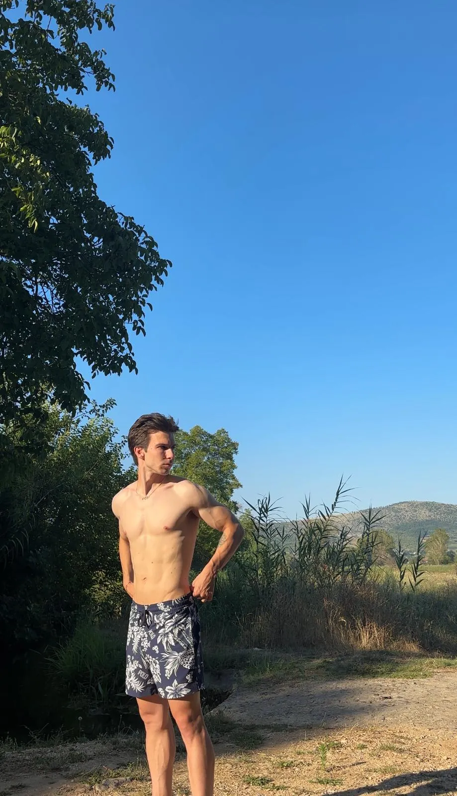 Summer makes me feel naughty in the woods