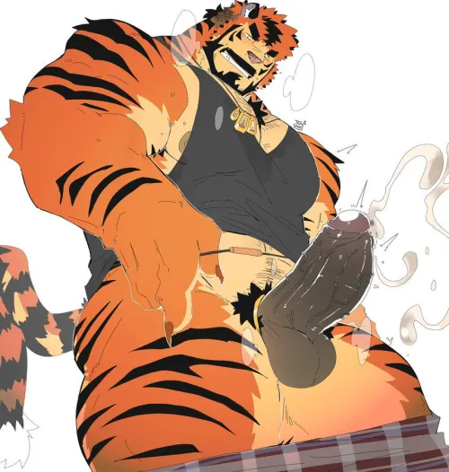Tiger cum, Artist JJemmin