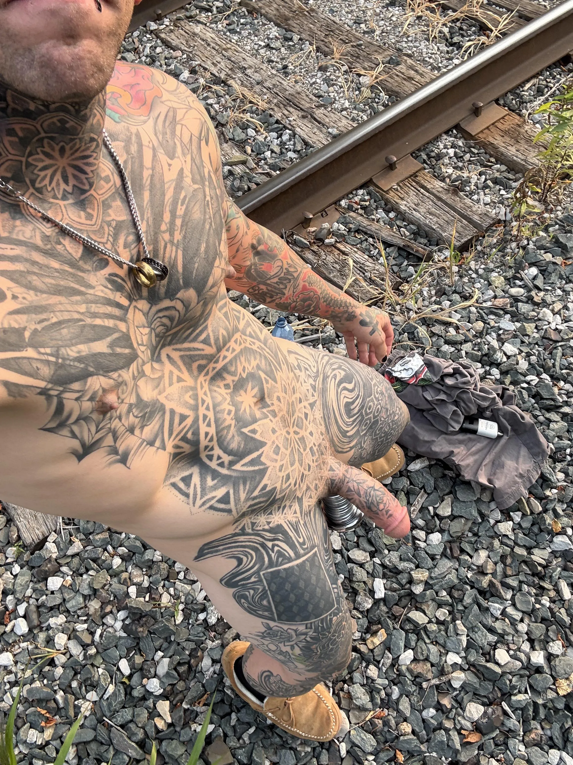 Walking on the tracks 🛤️