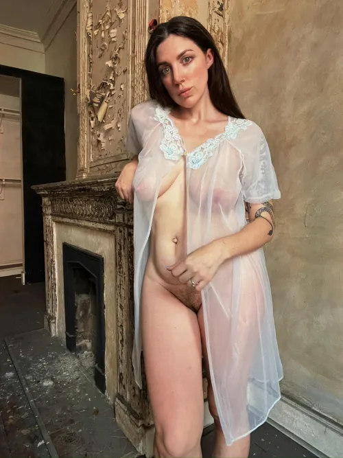 Went exploring in an abandoned house in my sheer