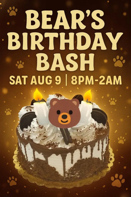 Bear’s Birthday Bash