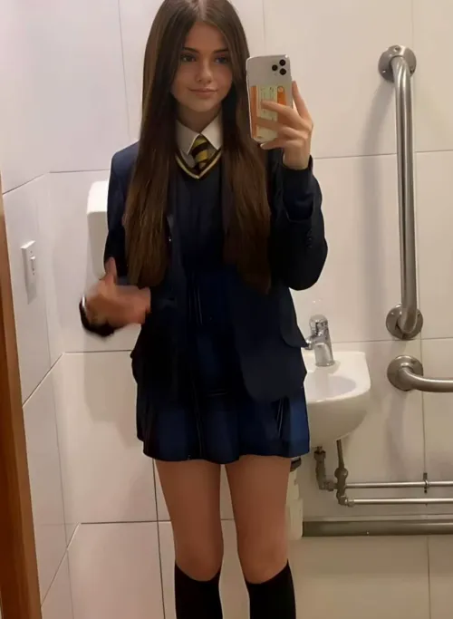 Loosing my V-card in skirt isn't a bad thing right?