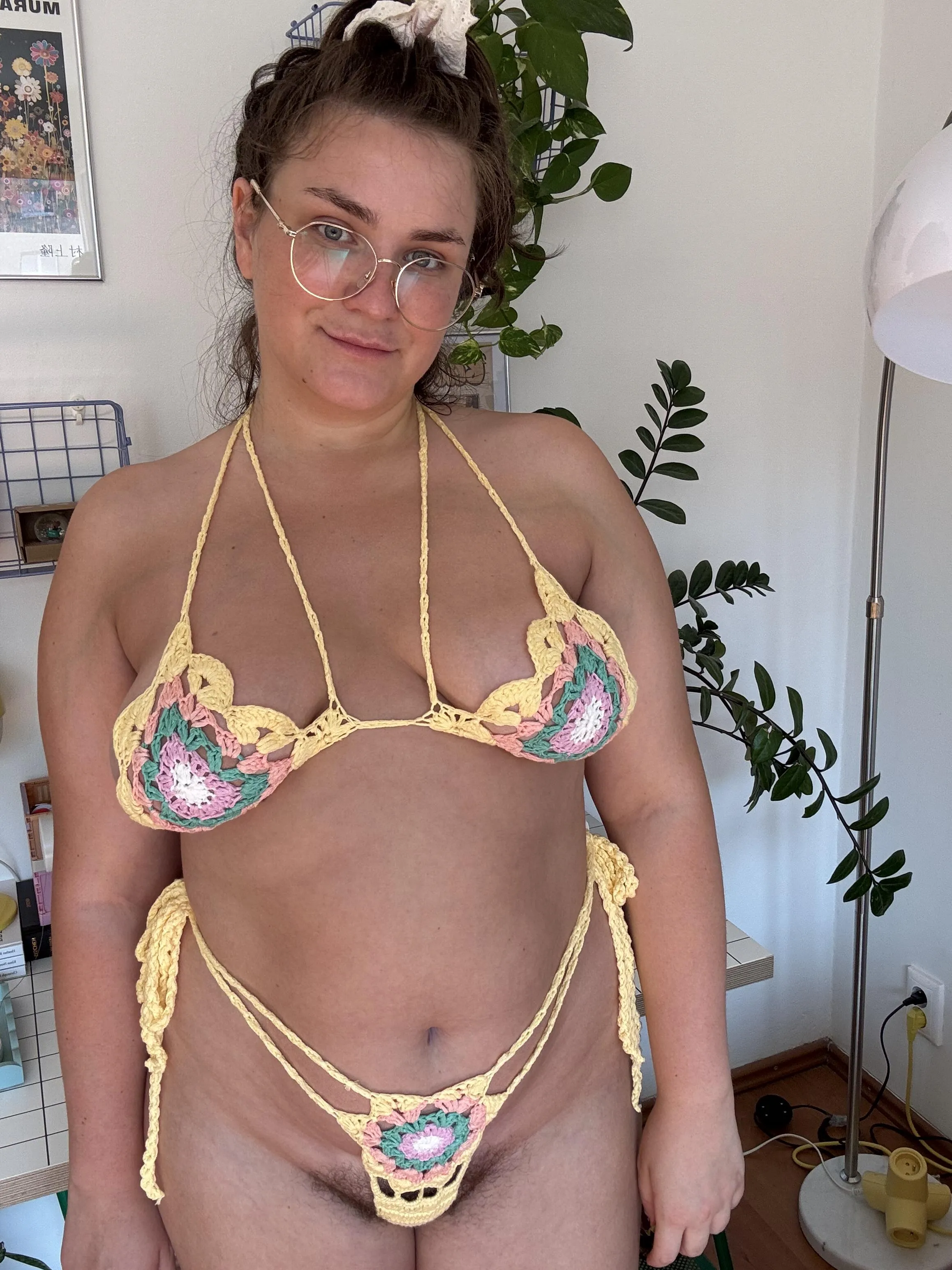 The bikini is incomplete without a bush.